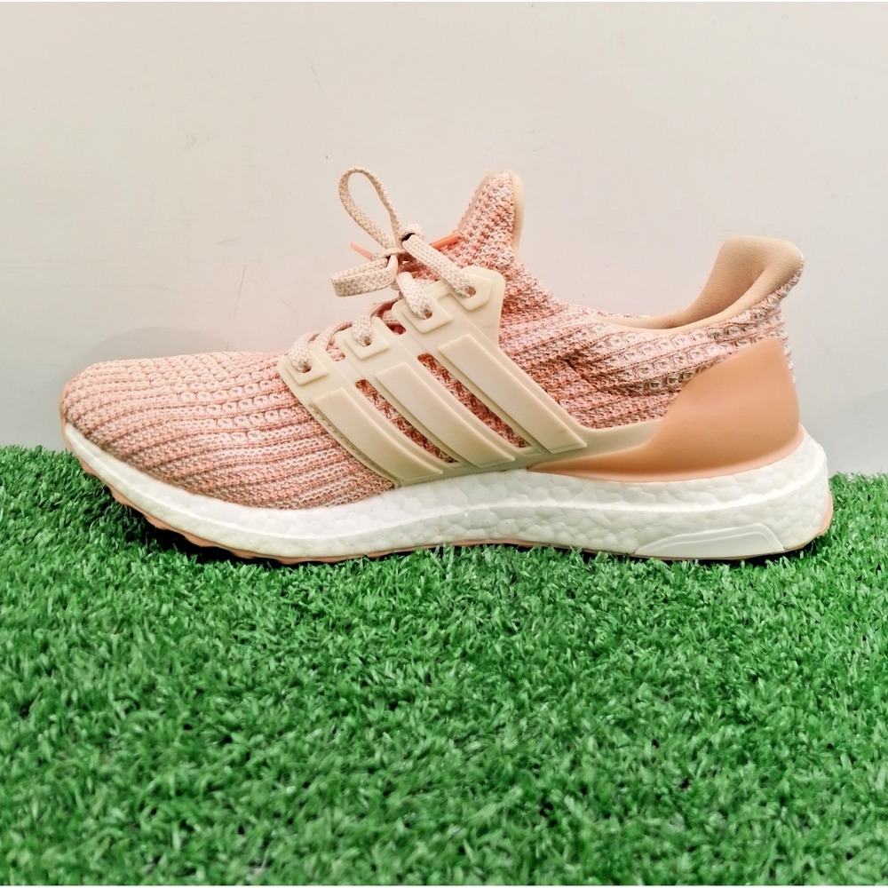Adidas Women Ultra Boost Shoes Women's Size 8.5 M Medium Ash Peach - Light Pink - Picture 7 of 12